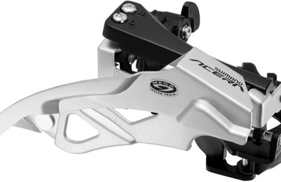 Фото: Передний переключатель SHIMANO Acera FD-M390, ун-я тяга, ун-й хомут
