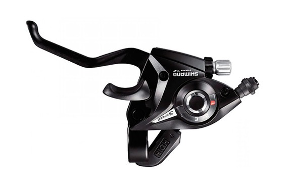 Фото: Шифтер/торм. ручка SHIMANO Tourney ST-EF510, 3ск, Черный