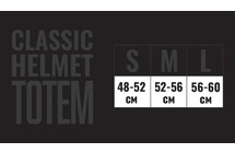 Фото: Шлем велосипедный TOTEM Classic M, Чёрный глянец