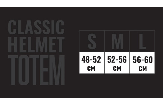 Фото: Шлем велосипедный TOTEM Classic M, Чёрный глянец