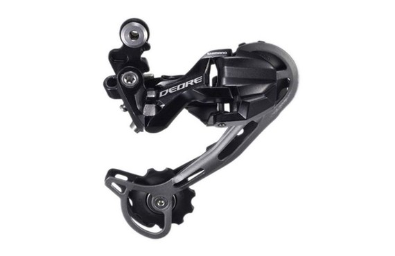 Фото: Задний переключатель SHIMANO Deore RD-M592 Shadow, SGS, 9ск