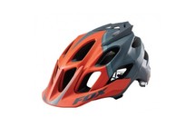 Фото: Велошлем FOX Racing Flux Helmet, S/M, Черный/Оранжевый