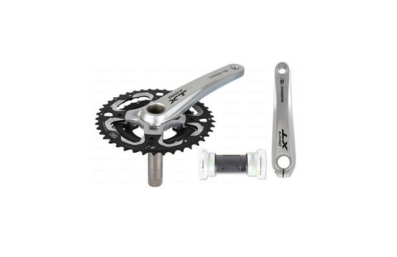 Фото: Система шатунов SHIMANO XT, M770-10, 175мм, 42/32/24, с кареткой