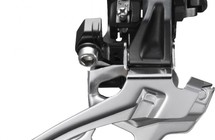 Фото: Передний переключатель SHIMANO Deore FD-M616, 2x10, ун-я тяга, ун-й хомут