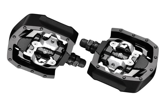 Фото: Педали SHIMANO PD-MT50, ось 9/16, с шипами, Черный