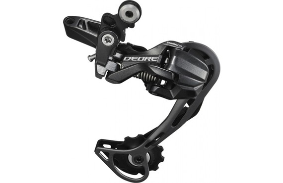 Фото: Задний переключатель SHIMANO DEORE  RD-М593, SGS, 10cк, Черный