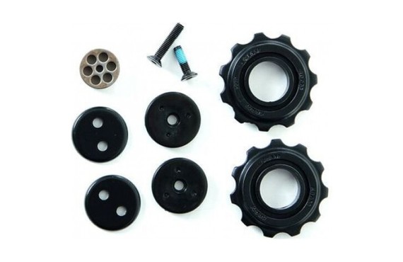 Фото: Ролики заднего переключателя SRAM Pulley X4/SX4, 11T, Чёрный