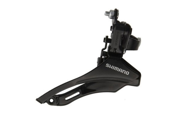 Фото: Передний переключатель SHIMANO TZ30, Нижняя тяга