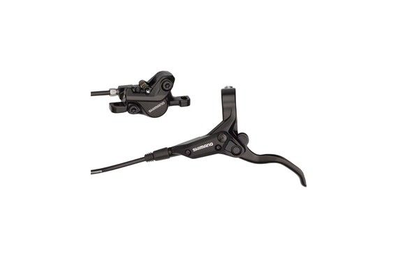 Фото: Тормоз дисковый гидр. SHIMANO M395, 1000мм, Черный