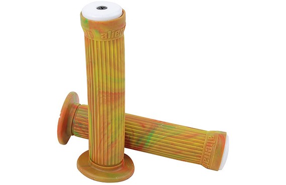 Фото: Грипсы ALIENATION Ratchet, Rasta Swirled