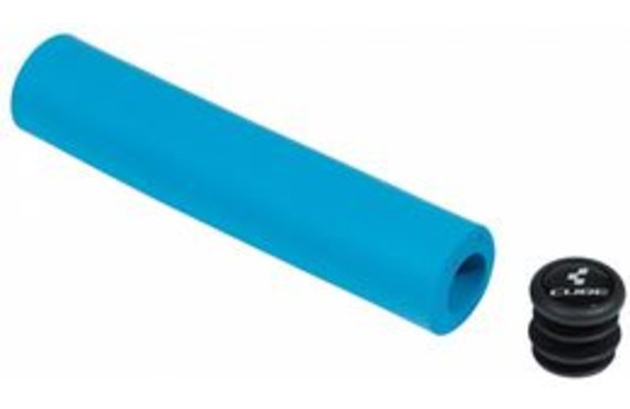 Фото: Грипсы CUBE SCR Grips, 130мм, Голубой