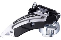 Фото: Передний переключатель SHIMANO Tourney FD-TX50, 3x8 ск., ун-я тяга, ун-й хомут