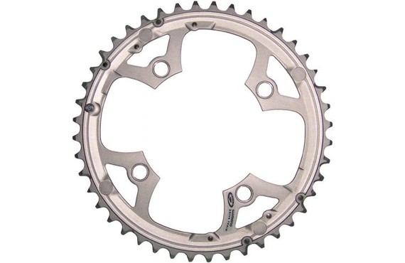 Фото: Звезда передняя SHIMANO Deore FC-M510, 44T, 9ск, Серебристый