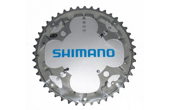 Фото: Звезда передняя SHIMANO Deore FC-M590 44T, Серебристый