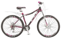 Фото: Велосипед STELS Miss 7300 MD, 26, Черный/Розовый