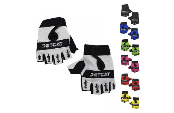 Фото: Велоперчатки детские JETCAT PRO, без пальцев, размер S, Чёрный