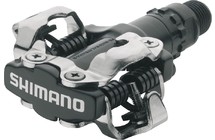 Фото: Педали SHIMANO M520, SPD с шипами, ось 9/16, Чёрный