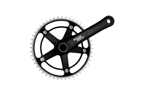 Фото: Система шатунов STURMEY Archer FCT66 46T, для фикс., 170мм, 1/2х1/8, Черный
