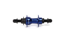 Фото: Втулка задняя BMX XENIUM BM-76 (36Н), гайки, ось 14мм, 9T, пром, Blue