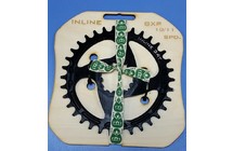 Фото: Звезда передняя INLINE Direct Mount SRAM GXP, 34T, 10/11ск, Черный