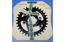 Фото: Звезда передняя INLINE Direct Mount SRAM GXP, 32T, Черный