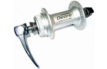 Фото: Втулка передняя SHIMANO Deore HB-M535 С.Lock, (36H), QR, Серебристая