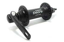 Фото: Втулка передняя SHIMANO Deore HB-M530, (36H), QR, Серебристая
