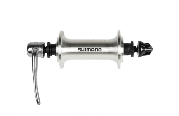 Фото: Втулка передняя SHIMANO Tourney HB-TX800, (36H), QR, Silver