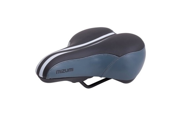 Фото: Седло MIZUMI Comfort 7251, Man, Черный/Серый