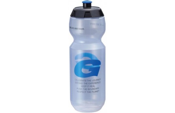 Фото: Фляга GIANT Goflo 750cc PP Water Bottles, Прозрачный/Синий