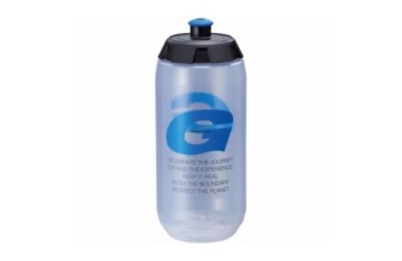 Фото: Фляга GIANT Goflo 600cc PP Water Bottles, Прозрачный/Синий