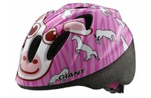 Фото: Велошлем детский GIANT Cub Girl Unicorn, размер 44-50см, Розовый