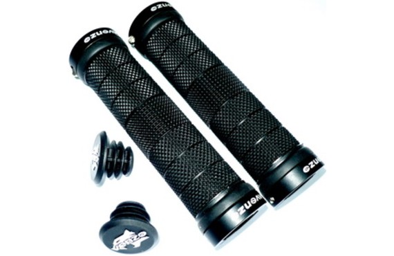 Фото: Грипсы VENZO VZ-E05-002, Lock on, 120мм, Черный