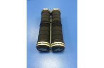 Фото: Грипсы VENZO VZ-E05-002, Lock on, 120мм, Черный/Серебристый