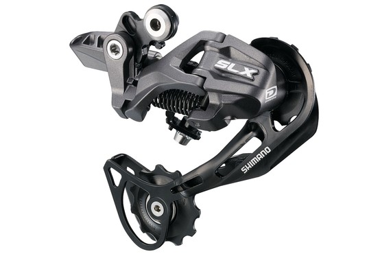 Фото: Задний переключатель SHIMANO SLX RD-M662, SGS, 9ск, Shadow