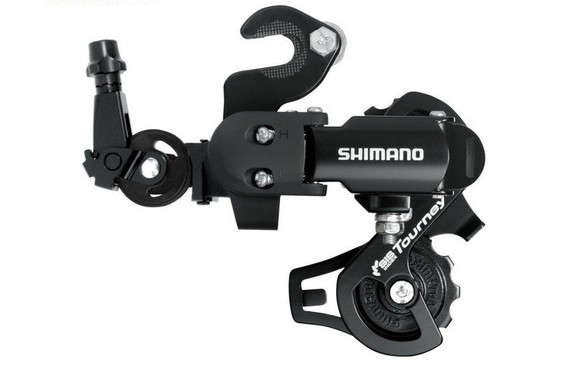 Фото: Задний переключатель SHIMANO Tourney RD-FT55, SS, 6-7cк, Черный