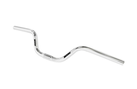 Фото: Руль ZOOM MTB-AL-158TP, (25.4x640мм), Подъём 100мм, Серебристый