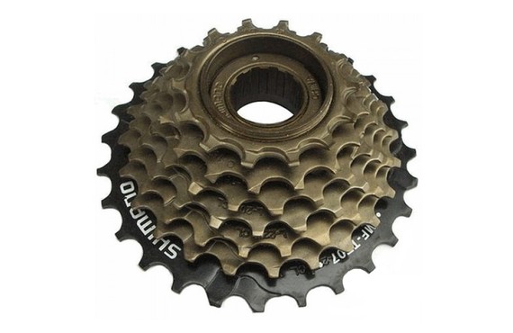Фото: Трещотка SHIMANO MF-TZ21CP, 7ск, (14-28T)