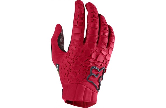 Фото: Велоперчатки FOX Sidewinder Glove, размер M, Темно красный