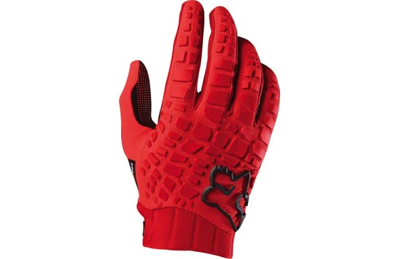 Фото: Велоперчатки Fox Sidewinder Glove Red, размер M
