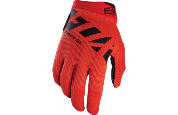 Фото: Велоперчатки FOX Ranger Gel Glove Red, размер S