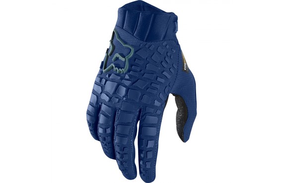 Фото: Велоперчатки FOX Sidewinder Glove, размер M, Синий