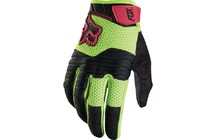 Фото: Велоперчатки FOX Sidewinder Glove Flow, размер M, Желтый/Черный