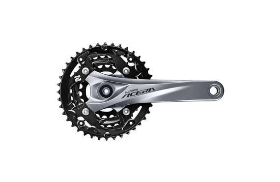 Фото: Система шатунов SHIMANO Acera FC-M3000 (40/30/22T), 170мм, 9ск., Серый
