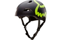 Фото: Велошлем FOX Flight Eyecon Hardshell, M, Черный/Салатовый