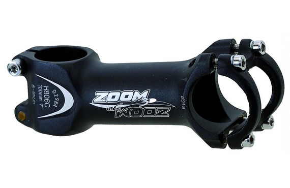 Фото: Вынос руля ZOOM H1712B, 1.1/8 х 31.8 х 50мм, Черный