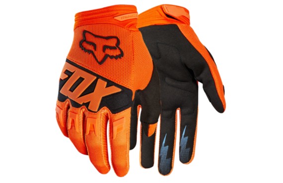 Фото: Велоперчатки FOX Dirtpaw Race Glove, размер L, Оранжевый/Черный
