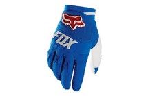 Фото: Велоперчатки FOX Dirtpaw Race Glove размер M, Синий/Белый