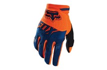 Фото: Велоперчатки FOX Dirtpaw Race Glove, размер M, Оранжевый/Синий/Черный