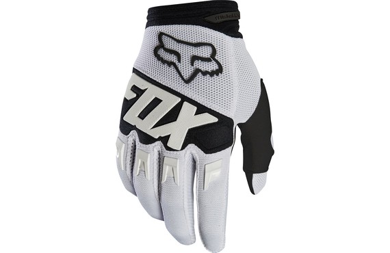 Фото: Велоперчатки FOX Dirtpaw Race Glove, размер XXL, Белый/Черный